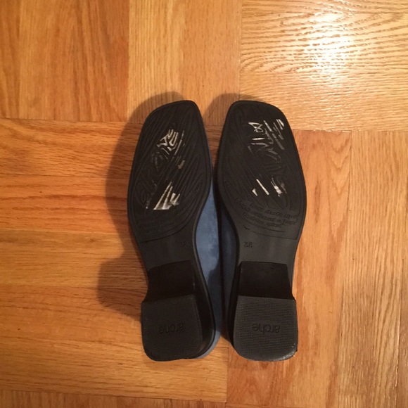 Arche slip on loafers in blue nubuck - Picture 4 of 4